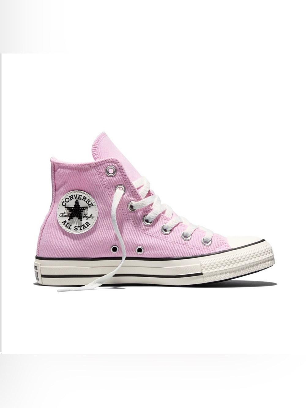 Converse Chuck Taylor All Star High Women's Lace-Up Beaded Sneakers - Picture 2 of 6